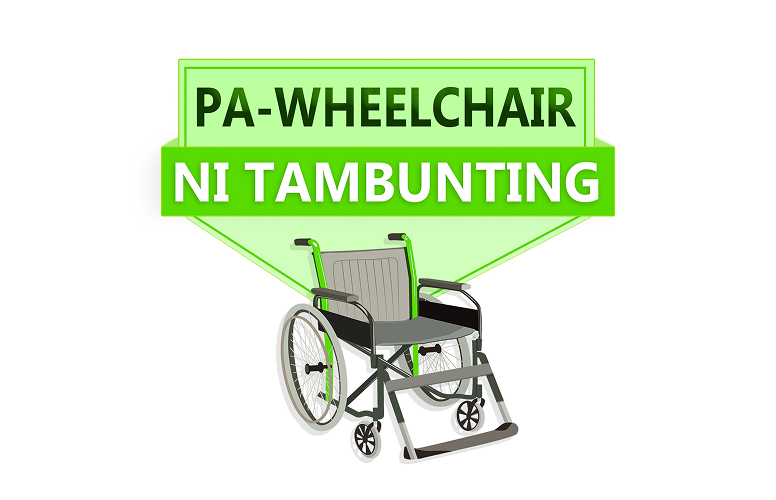 Pa-wheelchair ni Tambunting